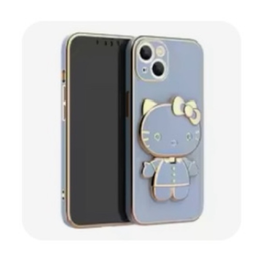 Hello kitty iPhone pro max 6.5 case w mirror / stand